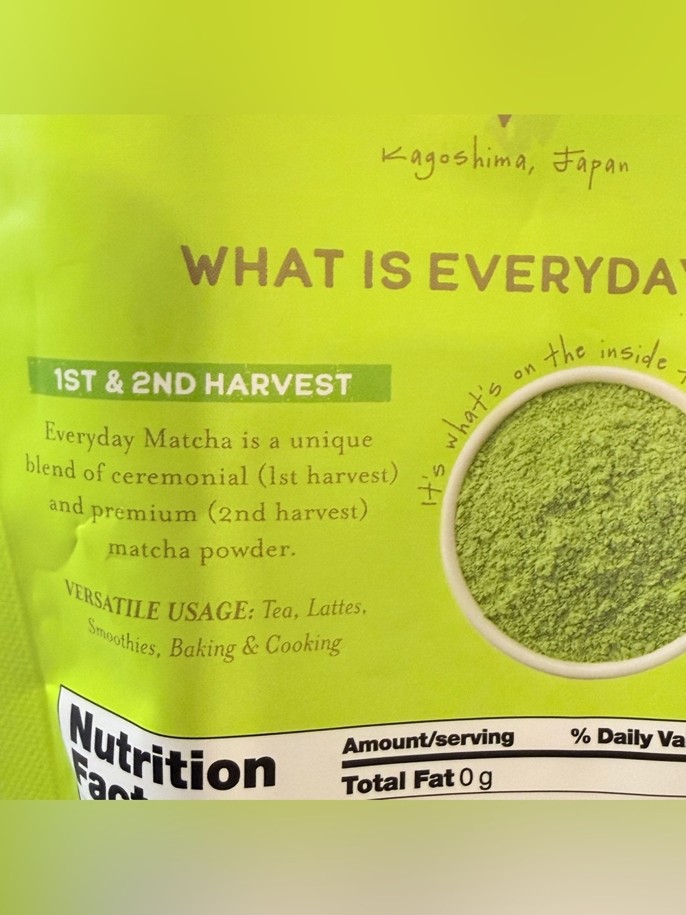 🆕 Sencha Naturals Organic Everyday Matcha 12 oz Japanese Green Tea 🍵 Sealed - Picture 11 of 13